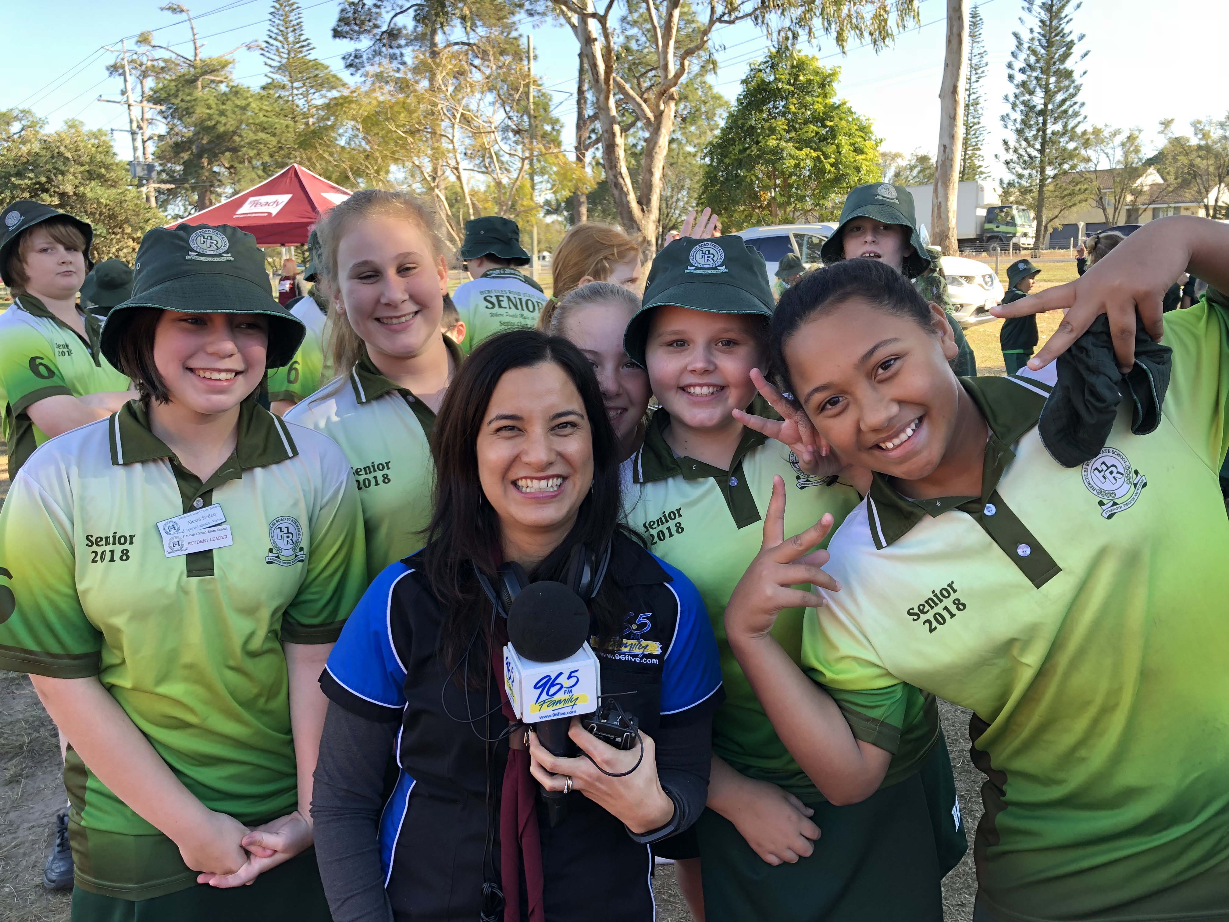 Hercules Road State School and One of the Biggest Choirs! 96five