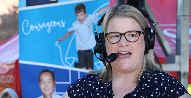 Chappy Lauren speaks to Ken, Nicky & Steve about her dual role at Redeemer.